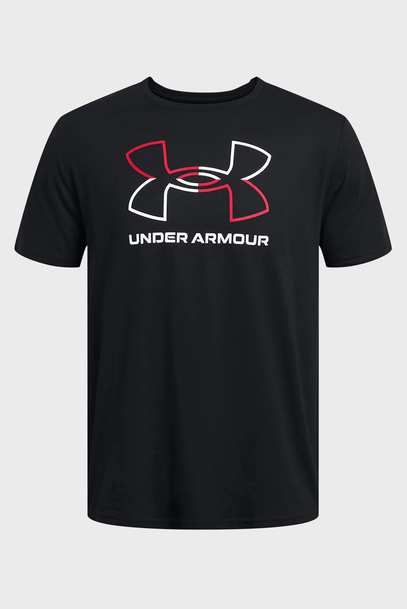 Мужская черная футболка UA GL FOUNDATION UPDATE SS 3