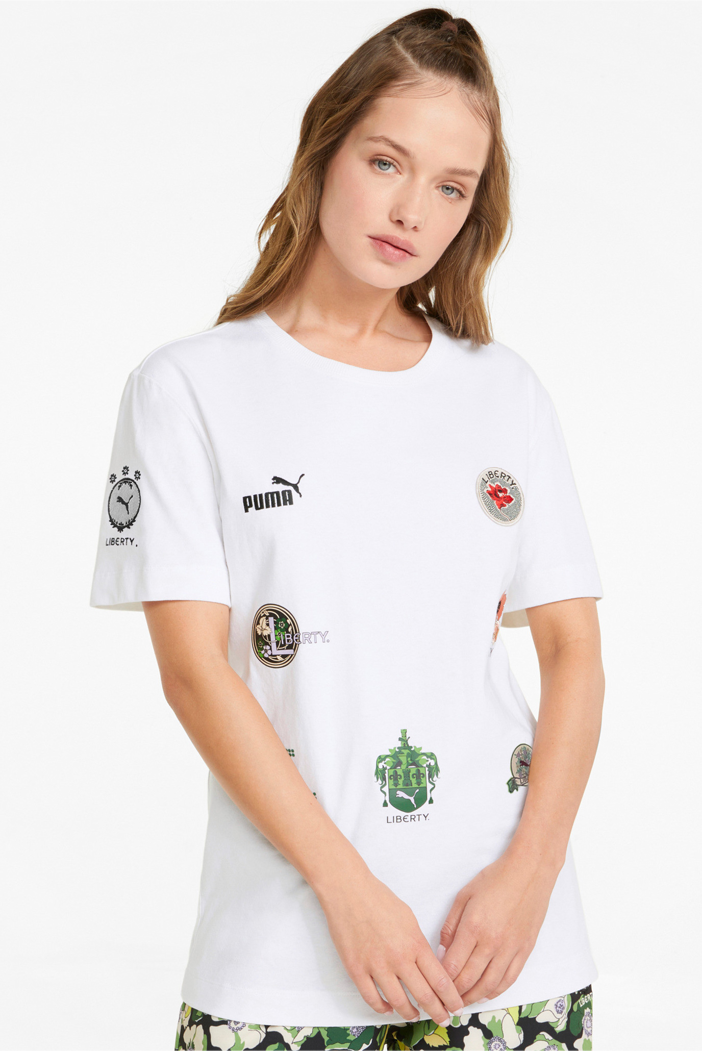 Футболка PUMA x LIBERTY Badge Women's Tee 1