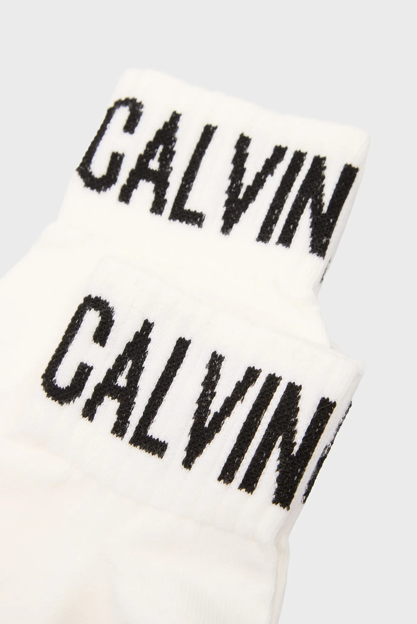 Мужские белые носки (2 пары) QUARTER 2