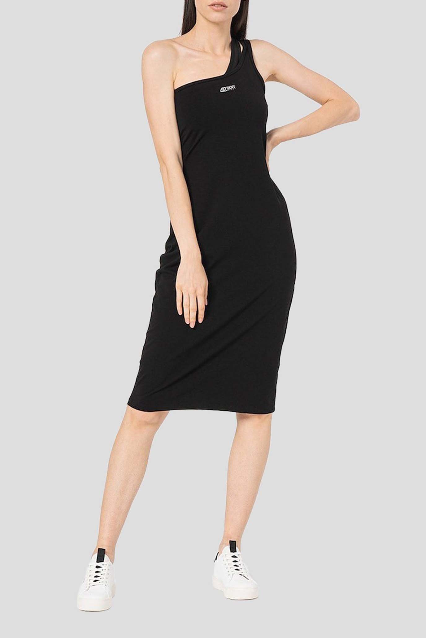 Женское черное платье Черный S DKNY DP2D4669 Женское черное платье Черный S DKNY DP2D4669