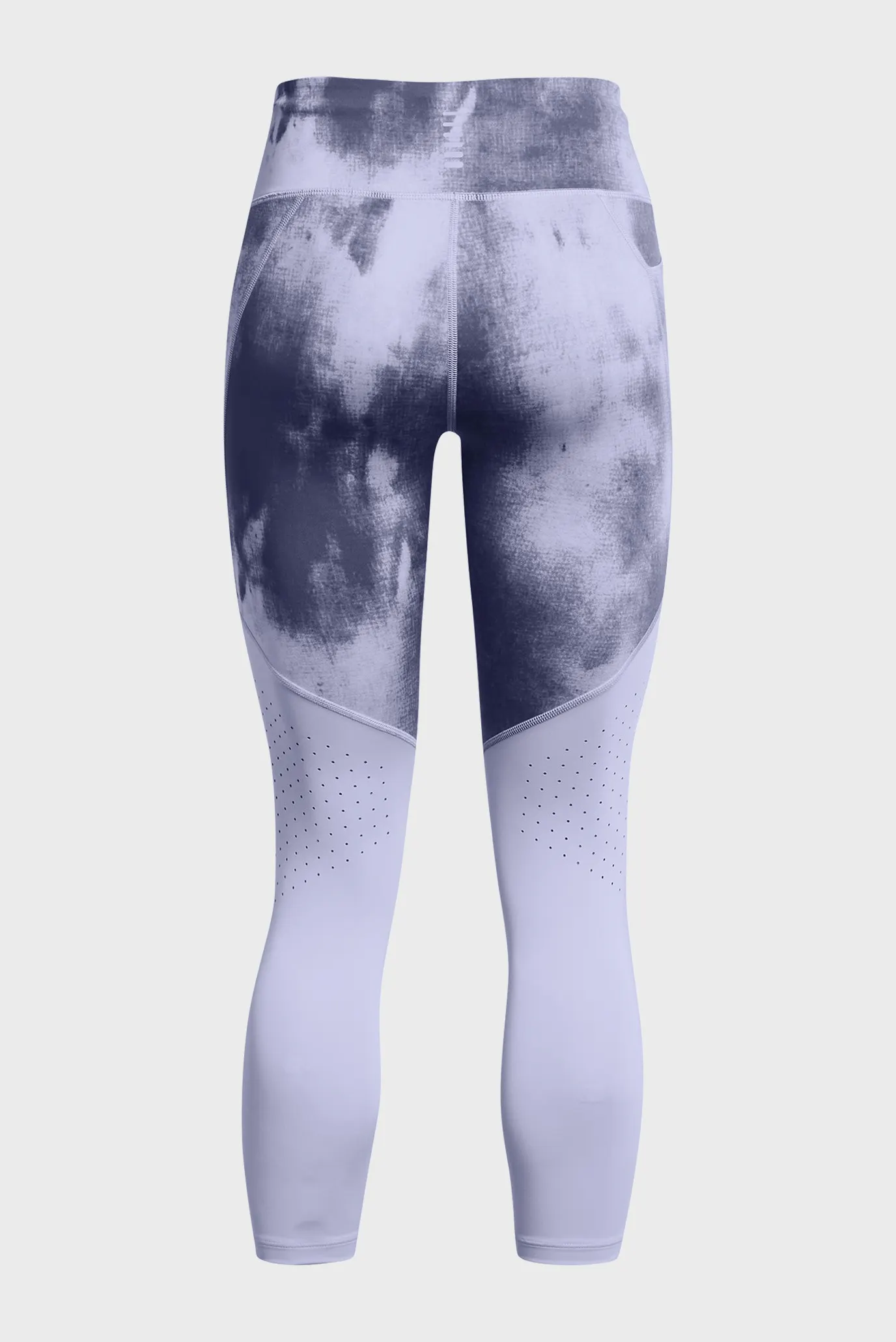 Жіночі бузкові тайтси UA Fly Fast Ankle Print Tgt 6