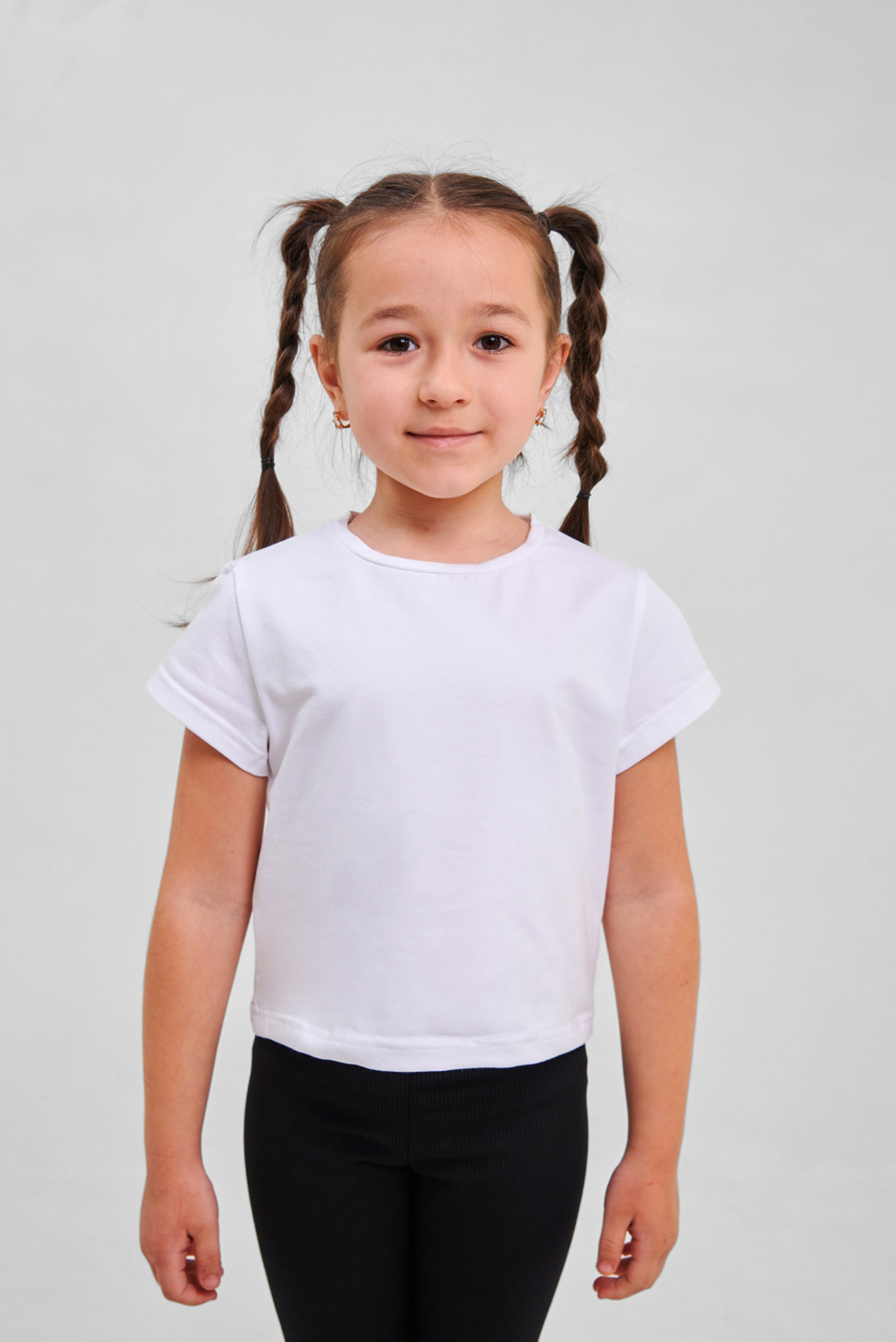 Дитяча біла футболка 1