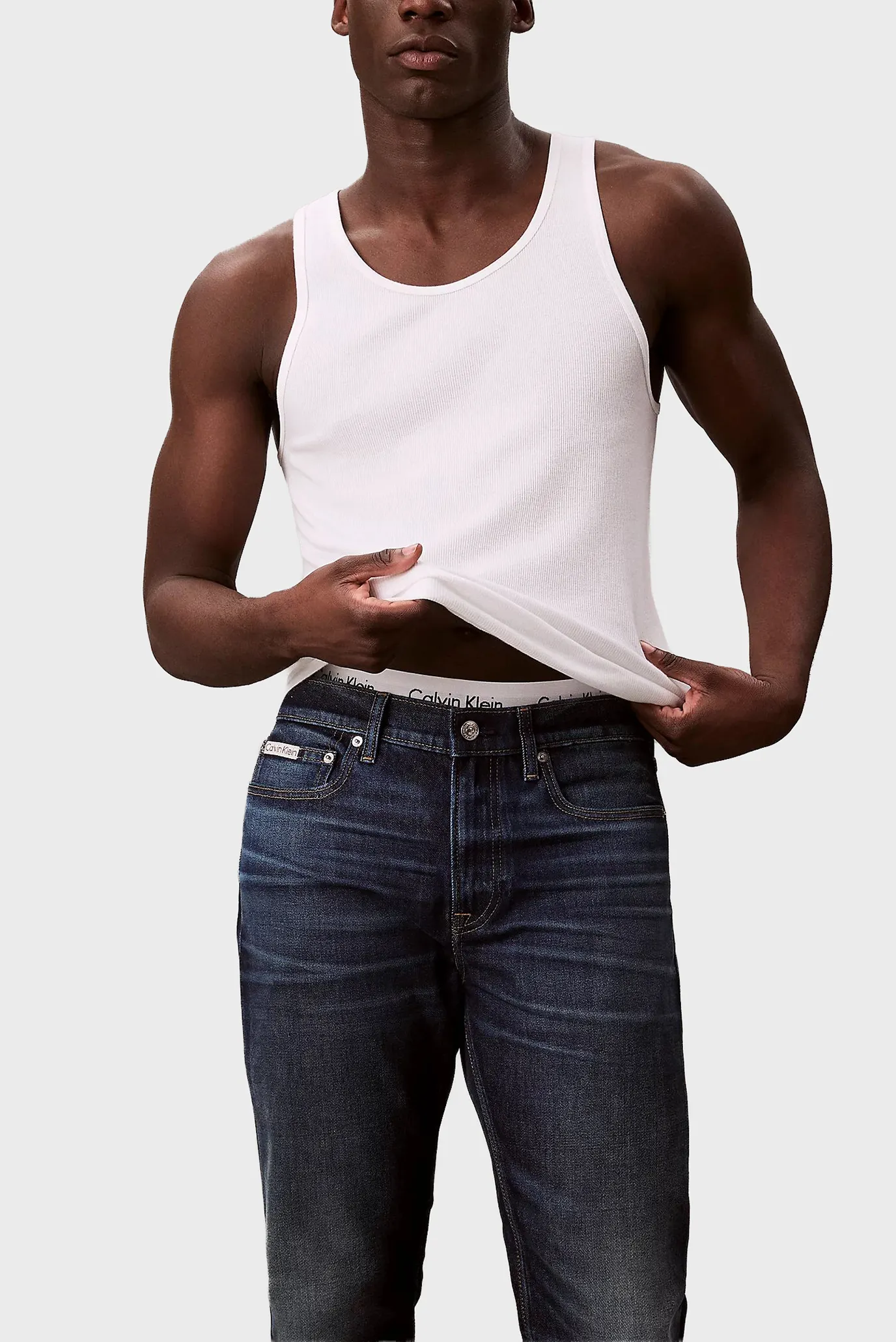 Мужские темно-синие джинсы SLIM TAPER 5