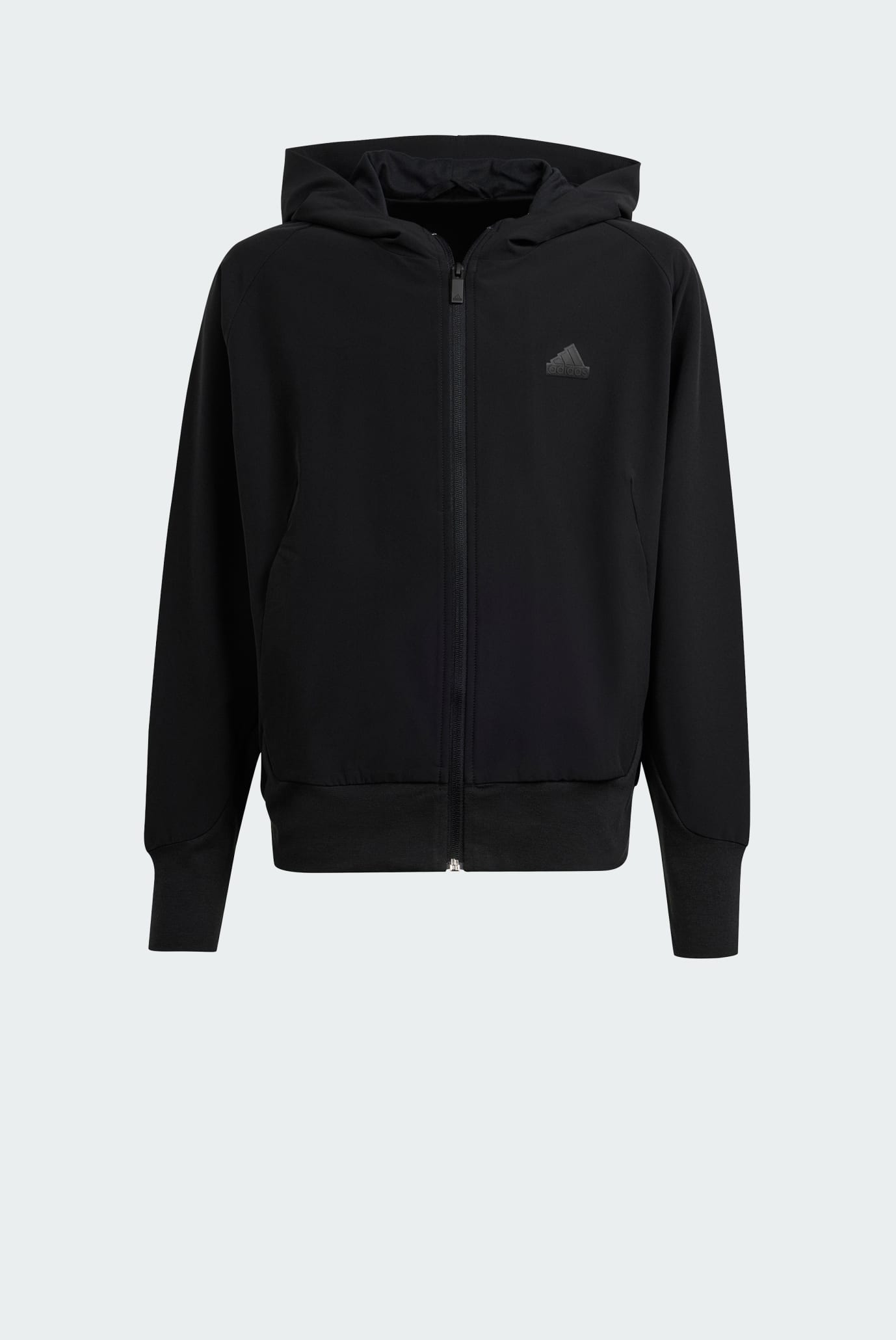 Детское черное худи Z.N.E. Woven Full-Zip 1