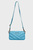 Жіноча блакитна сумка