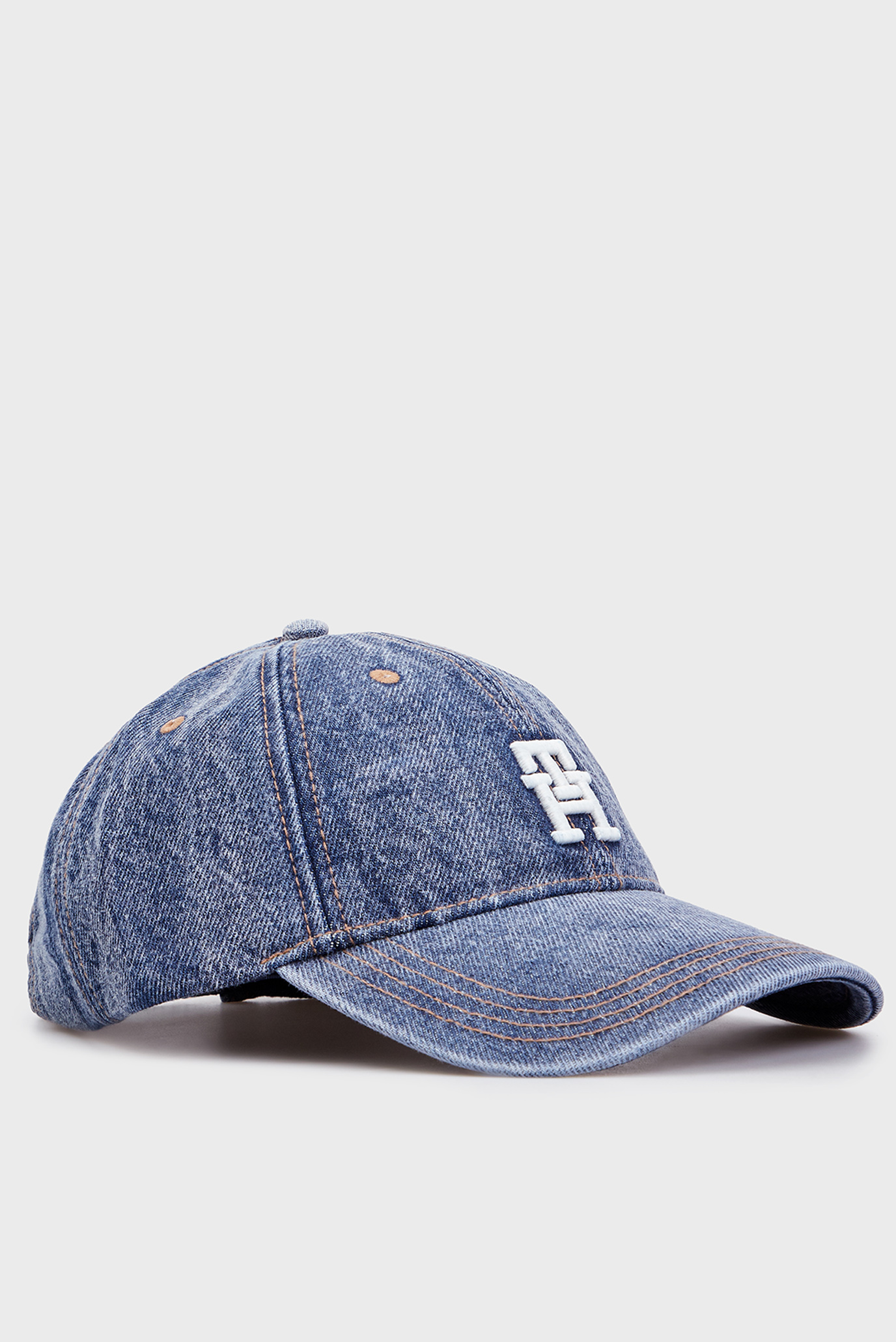 Женская синяя джинсовая кепка TH UTILITY DENIM CAP 1