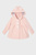 Детское розовое пальто BABY POM POM COAT WI