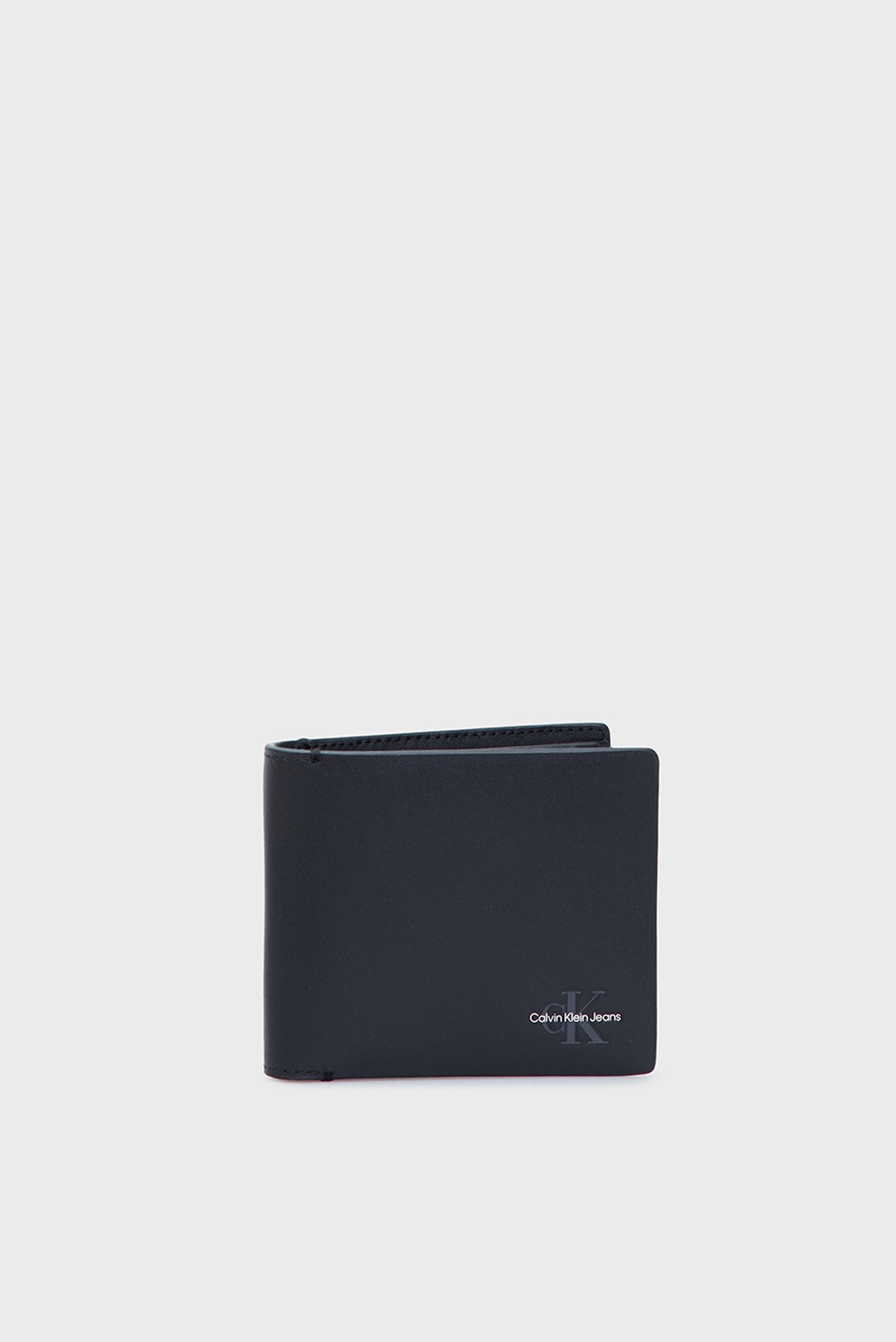 Чоловічий чорний шкіряний гаманець MONOGRAM SOFT BIFOLD W/COIN 1