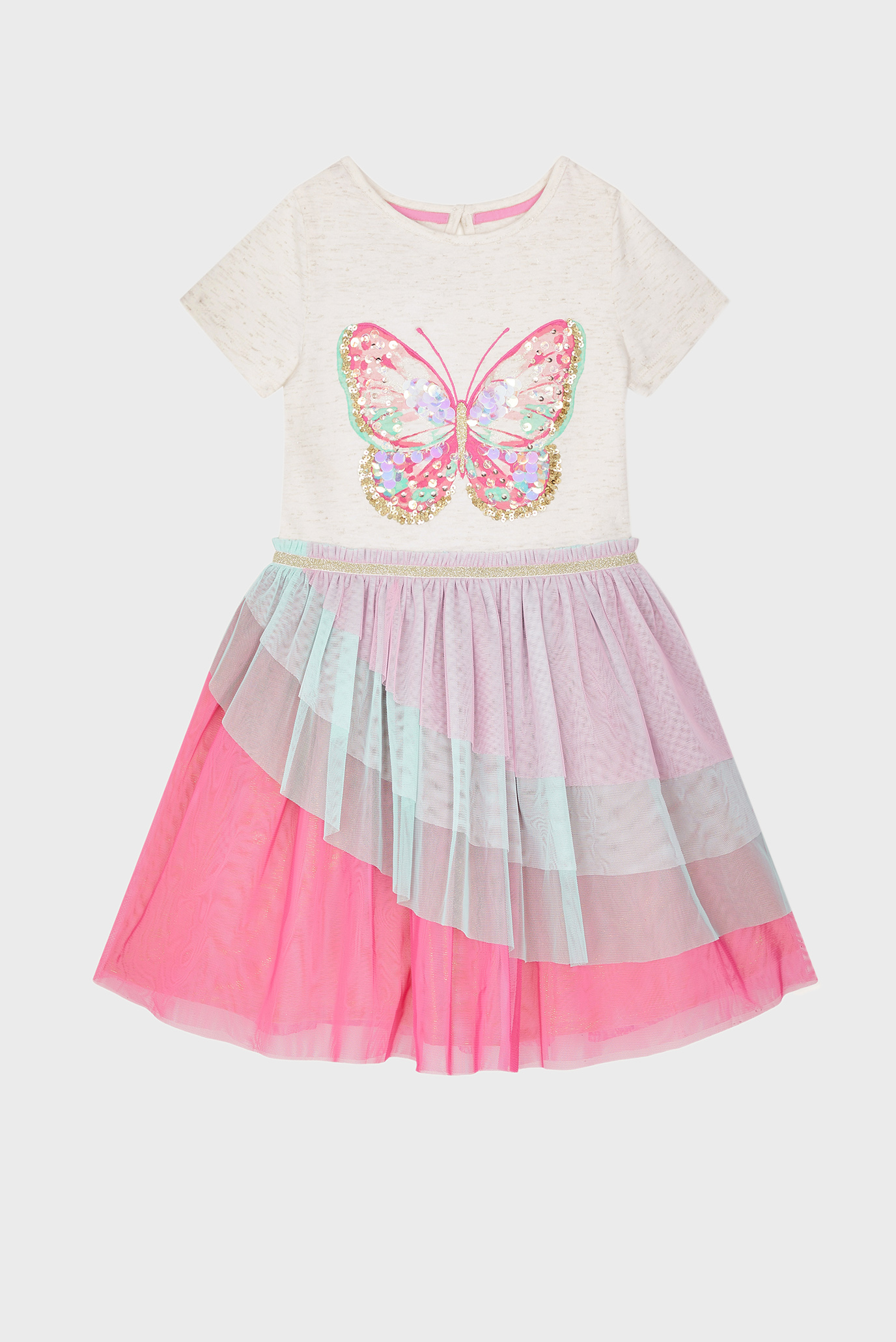 Детское платье Disco Butterfly Ruff 1