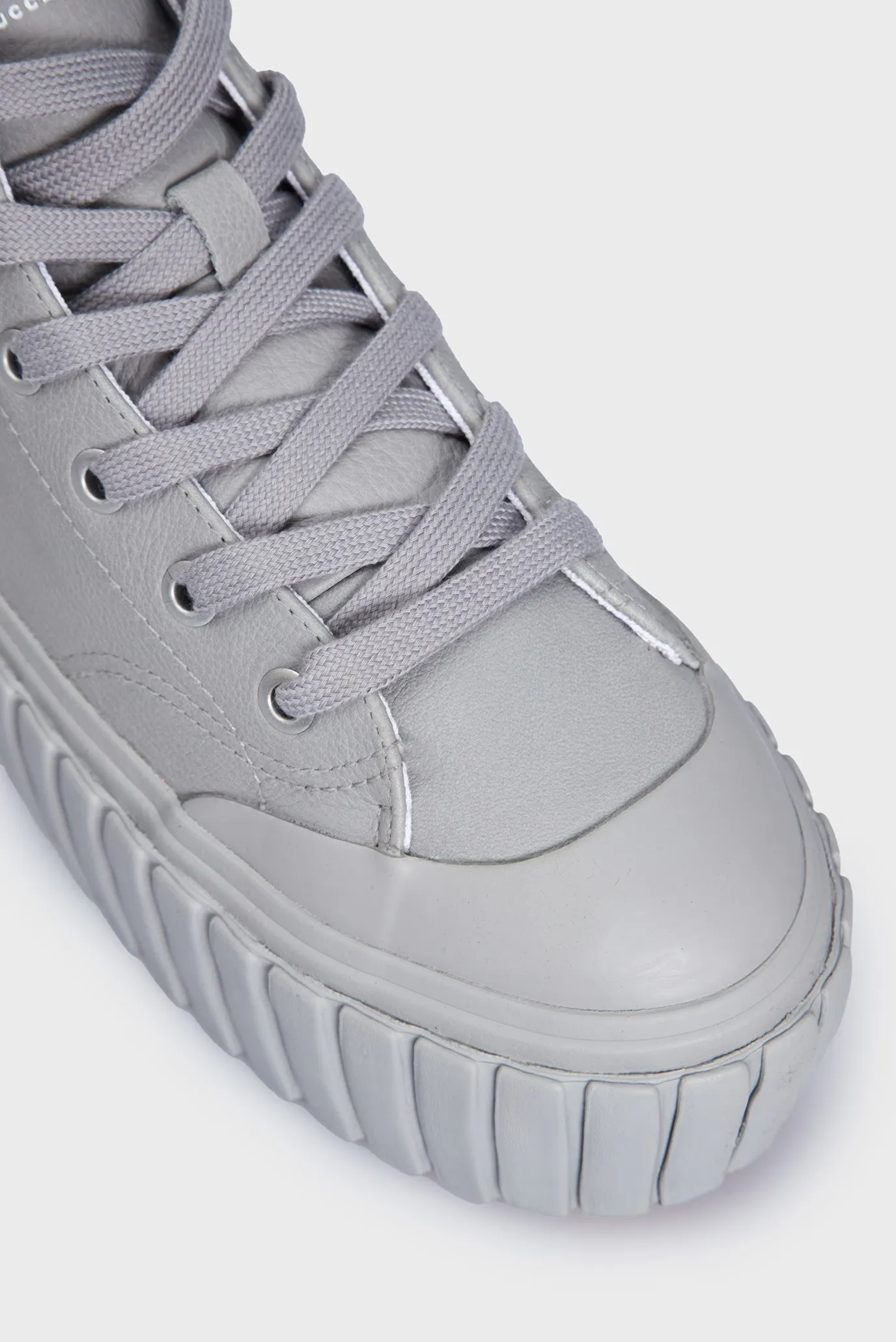 Жіночі сірі шкіряні хайтопи S-HANAMI MID 4