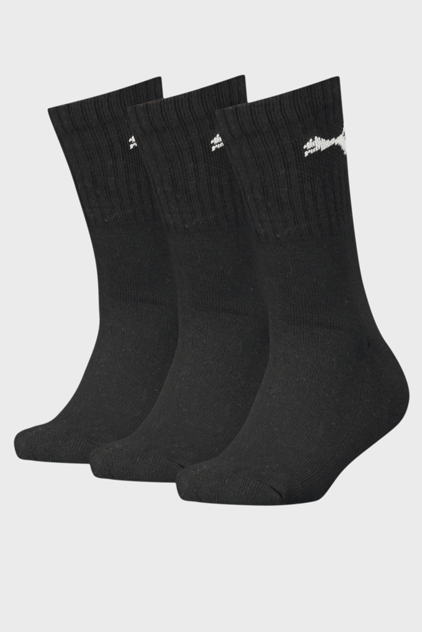 Дитячі чорні шкарпетки (3 пари) PUMA Junior Sport Socks 1
