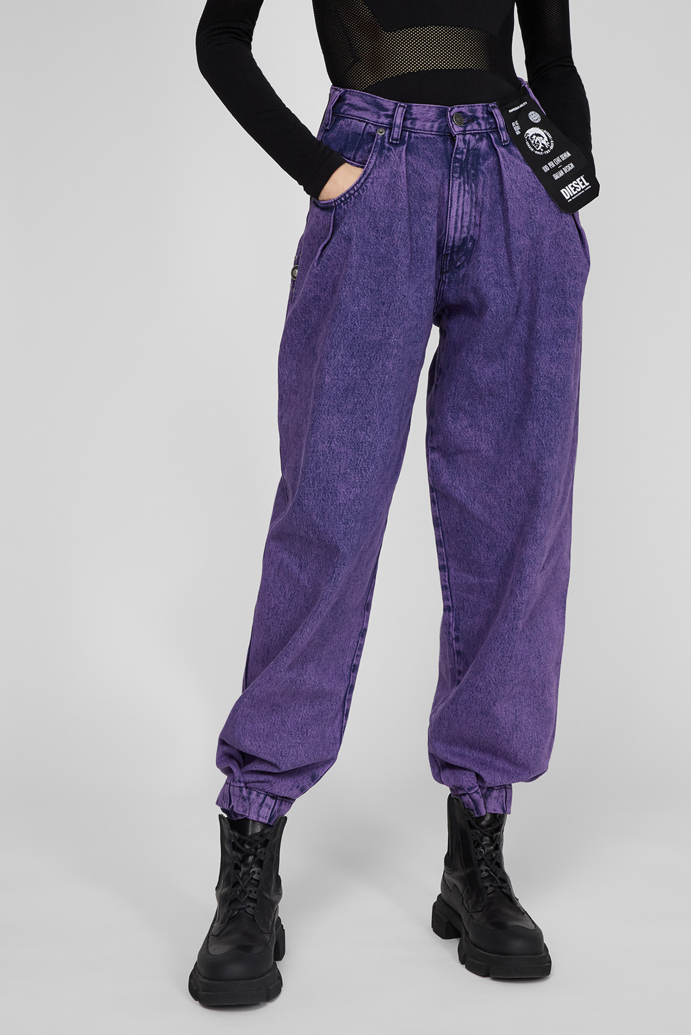 Жіночі фіолетові джинси D-CONCIAS-SP1 1