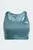 Жіночий бірюзовий топ Powerreact Train Medium-Support 3-Stripes