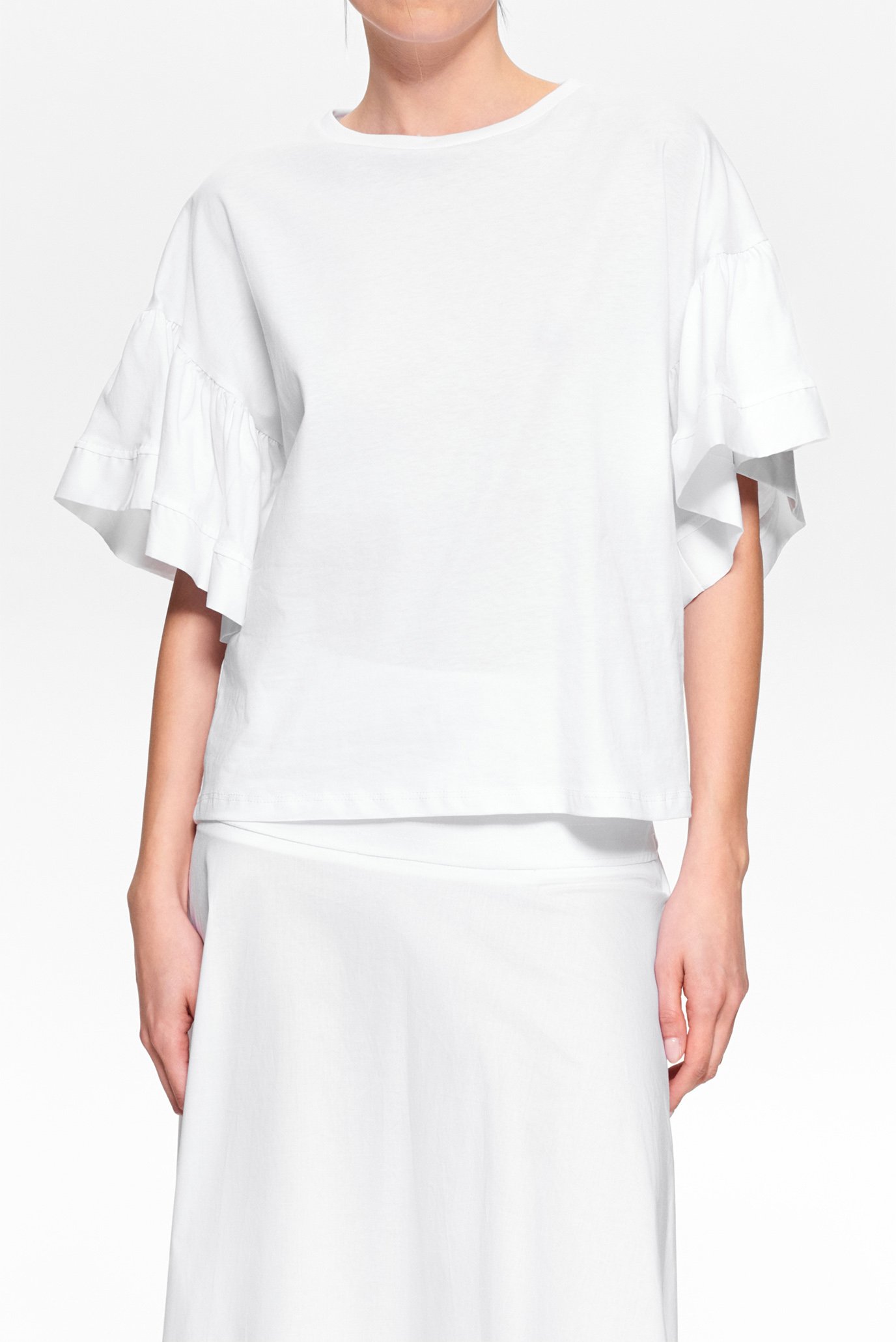 Жіноча біла футболка 1