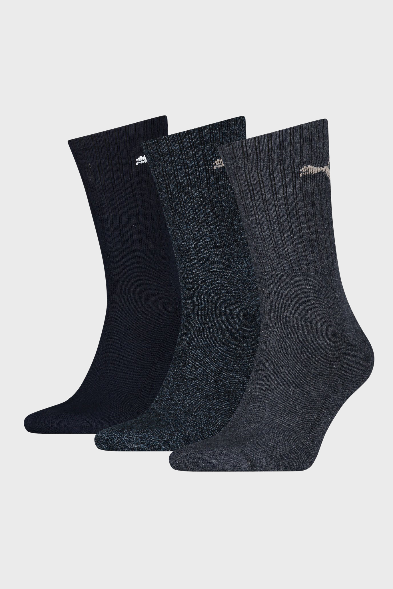 Мужские синие носки (3 пары) PUMA 1