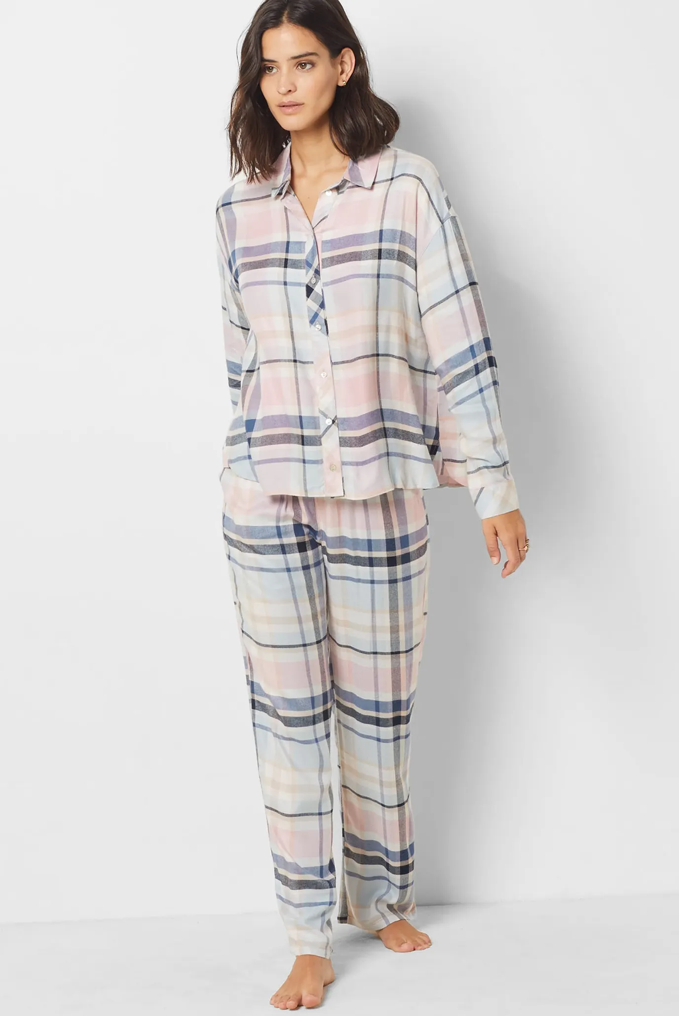 Жіноча картата сорочка ODEN 2