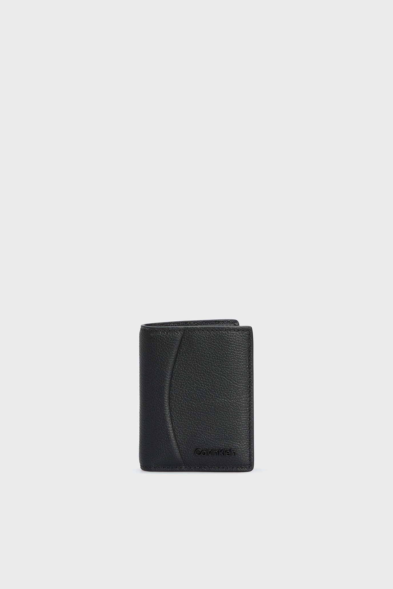 Чоловічий чорний шкіряний гаманець MINIMAL FOCUS BIFOLD 7CC W COIN 1