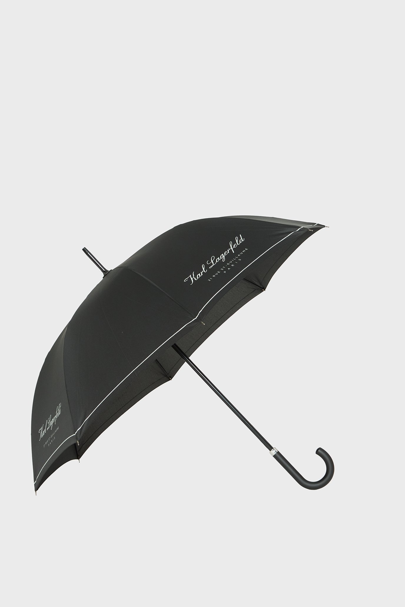 Женский черный зонт HOTEL KARL LARGE UMBRELLA 1