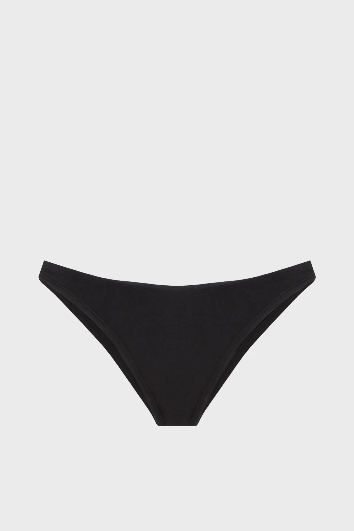 Женские черные трусики 1