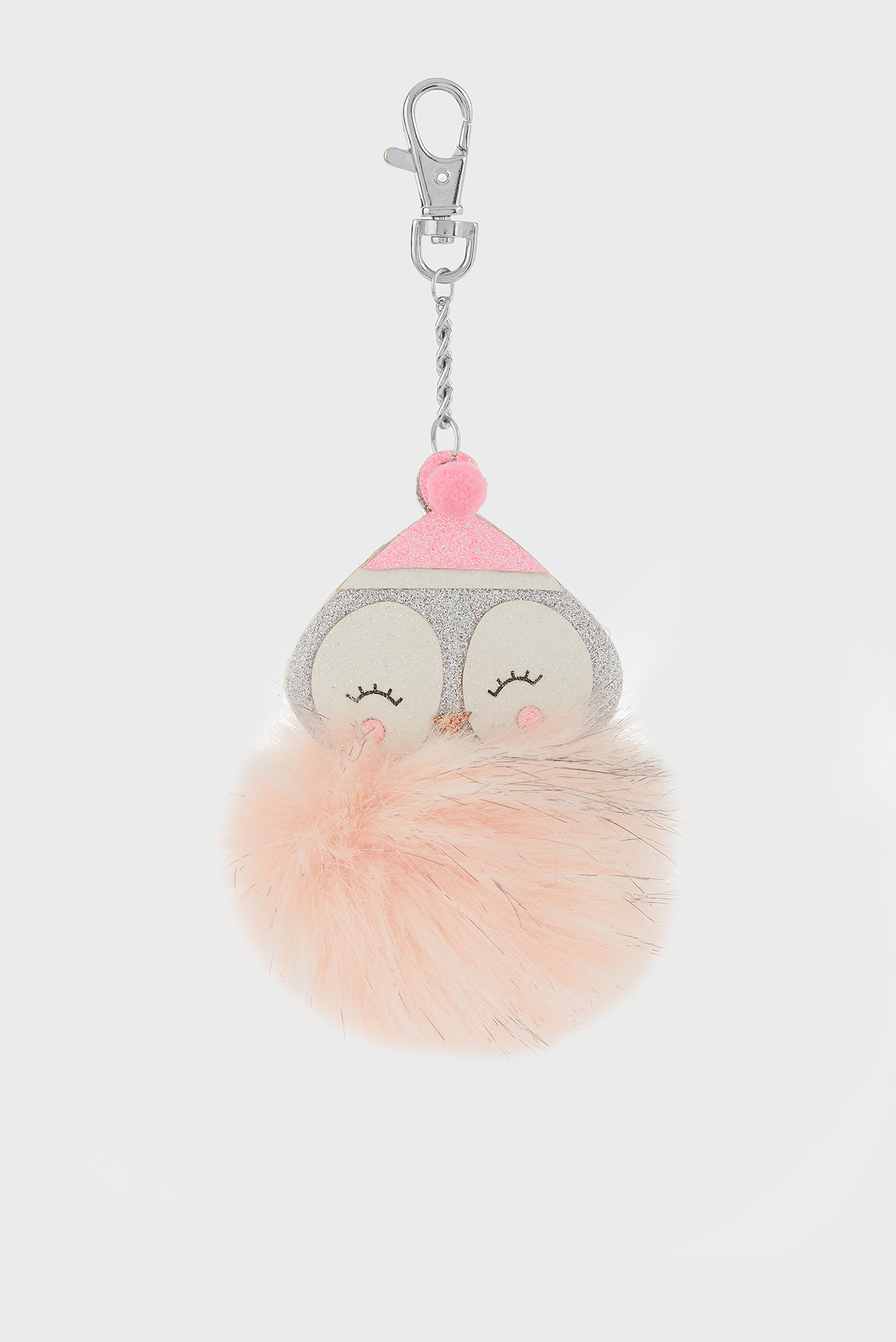 Детский розовый брелок Princess Polly Penguin 1