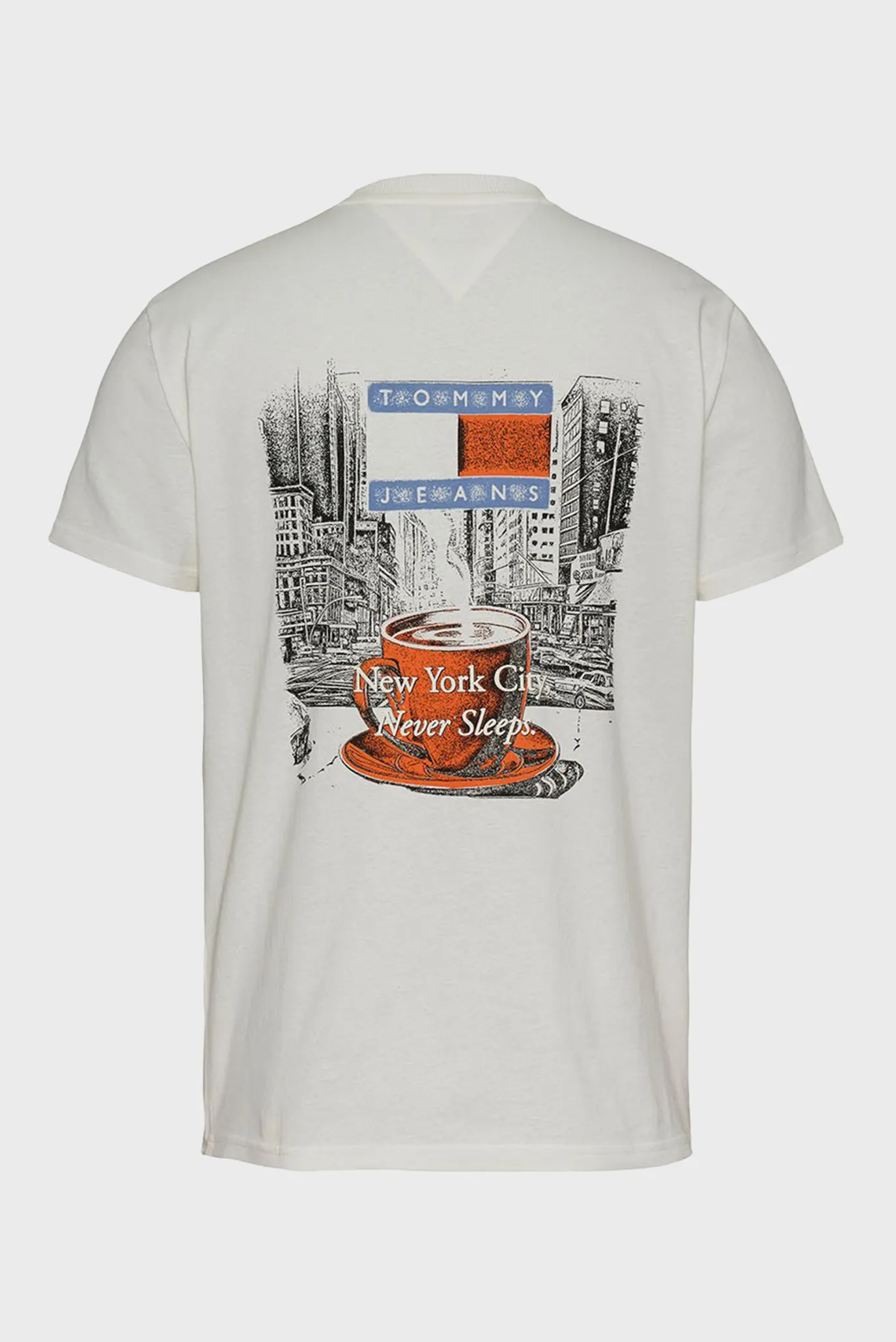 Чоловіча біла футболка TJM REG NOVELTY 7