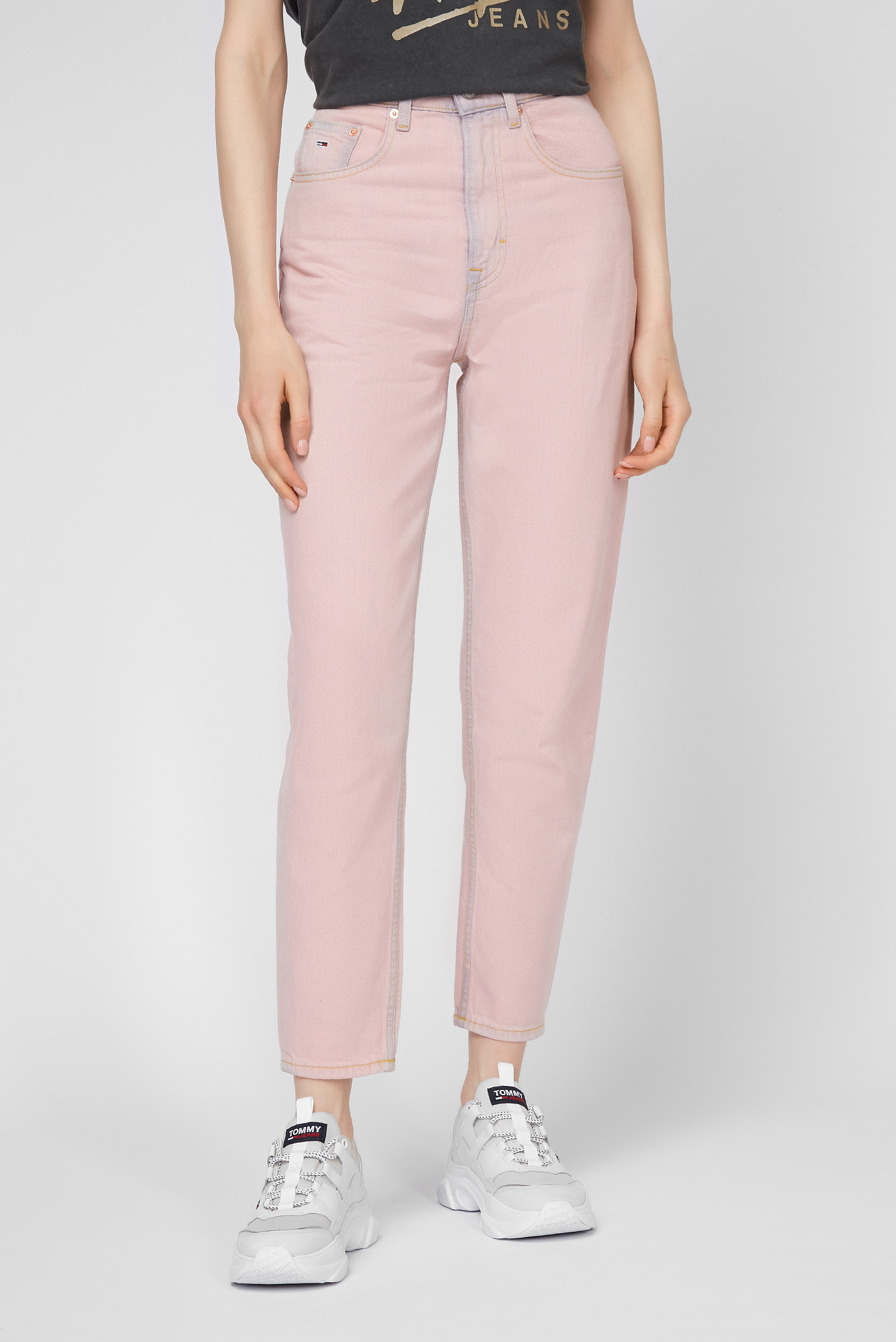 Жіночі рожеві джинси MOM JEAN ULTRA HR 1