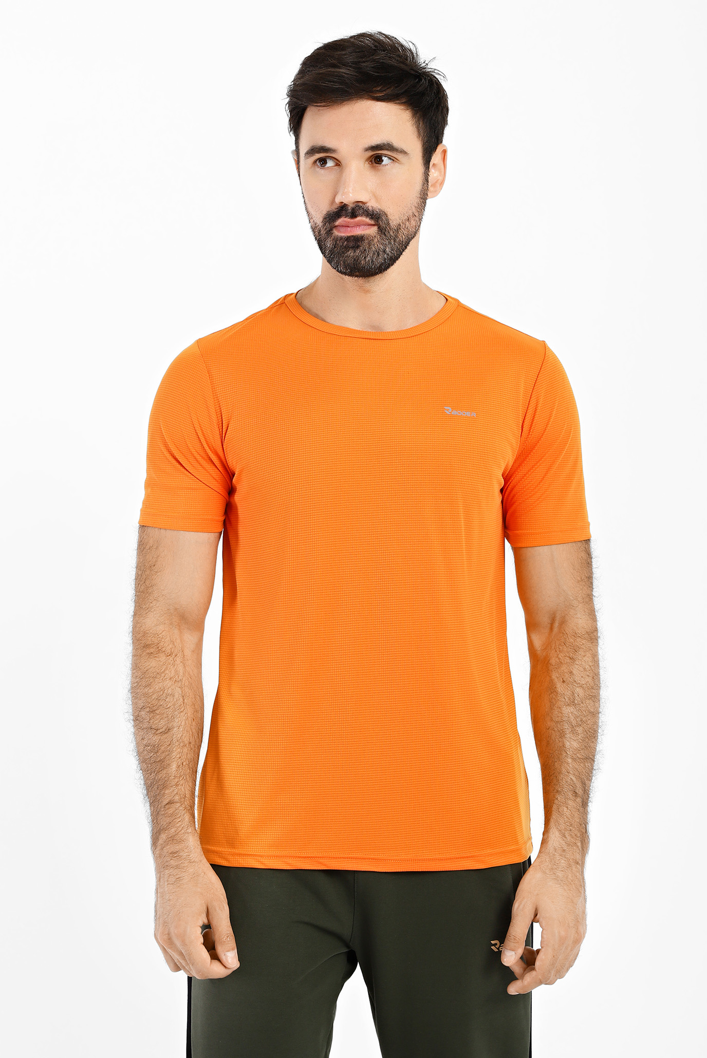 Мужская оранжевая футболка Bargot 1