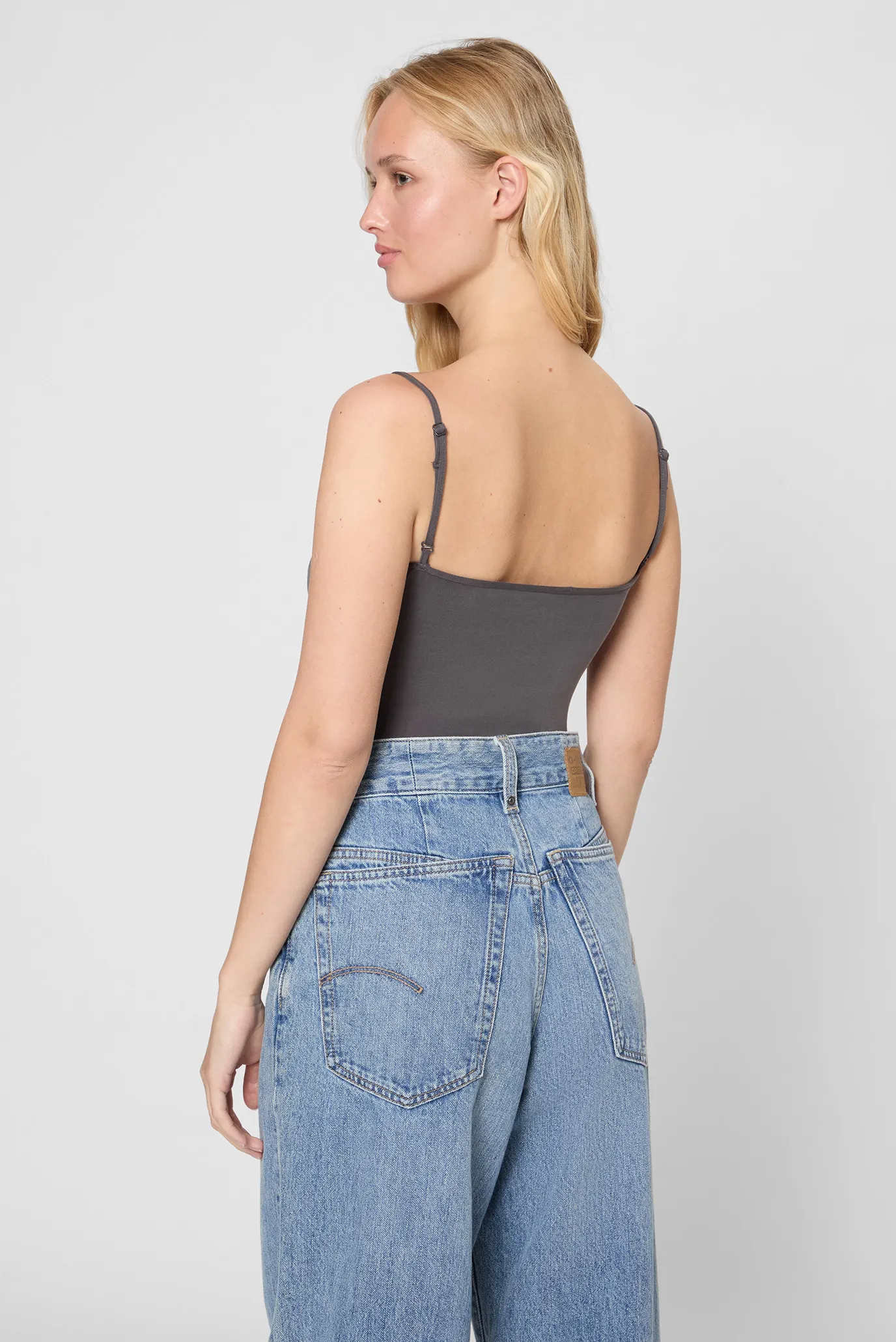 Женский темно-серый топ 4