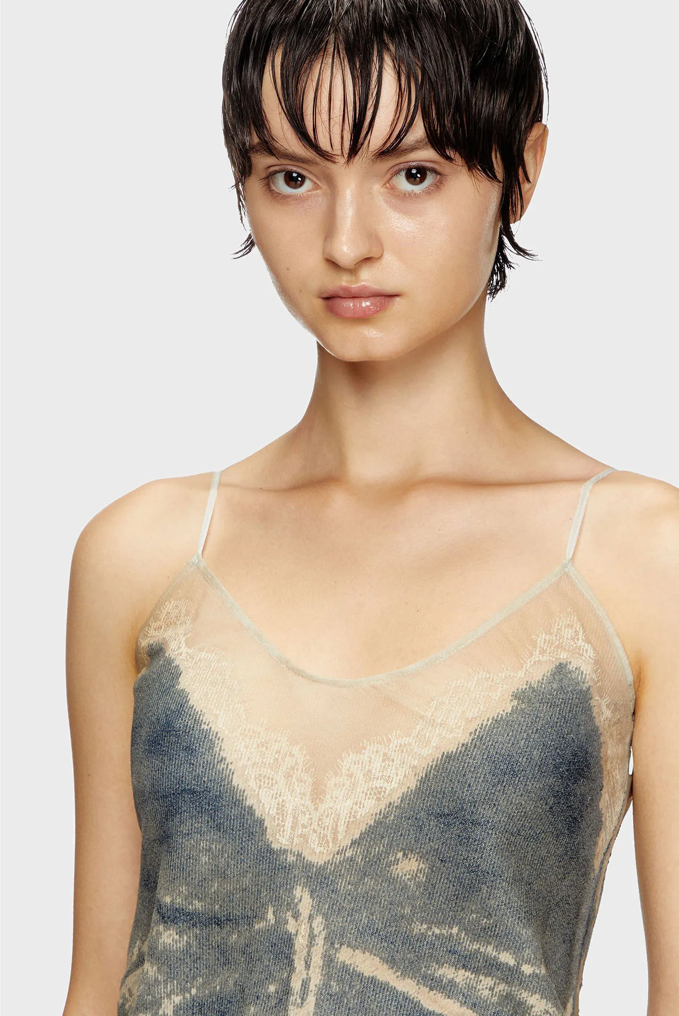 Жіночий синій топ DE-TRE-FSF 4