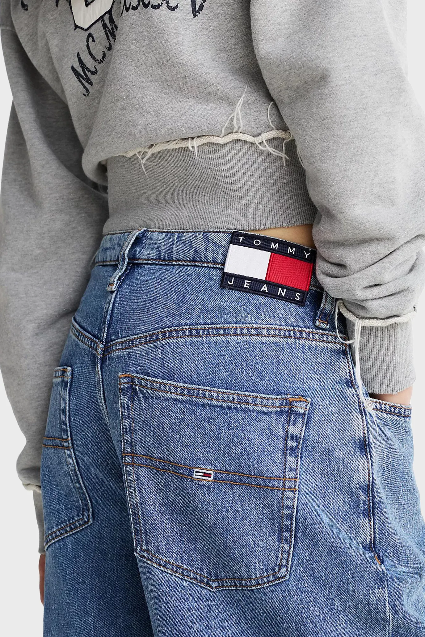 Женские синие джинсы CHARLIE MR LOOSE WD 4