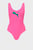 Жіночий рожевий купальник PUMA Swim Women Swimsuit 1P