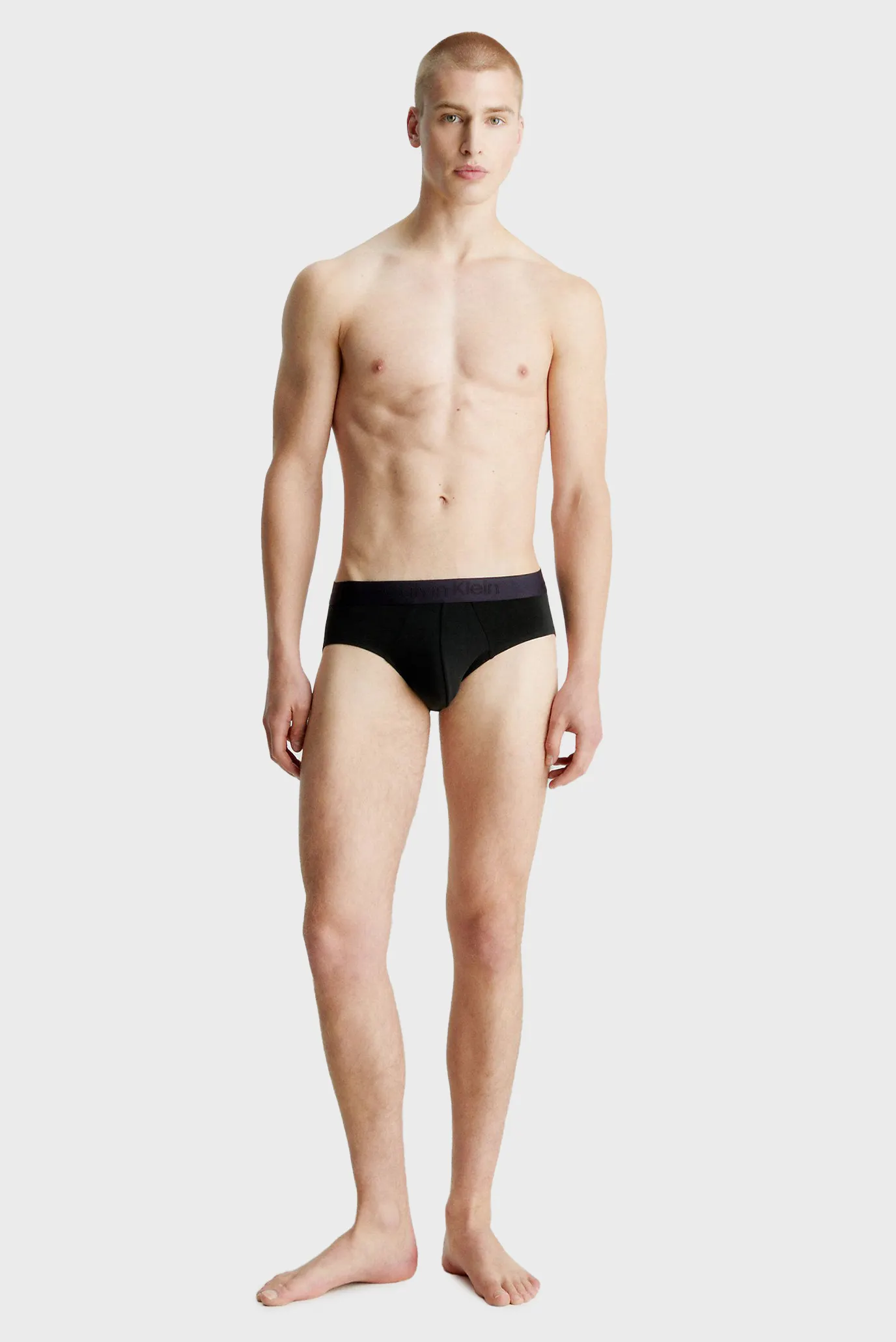 Чоловічі чорні бріфи (3 шт) 2