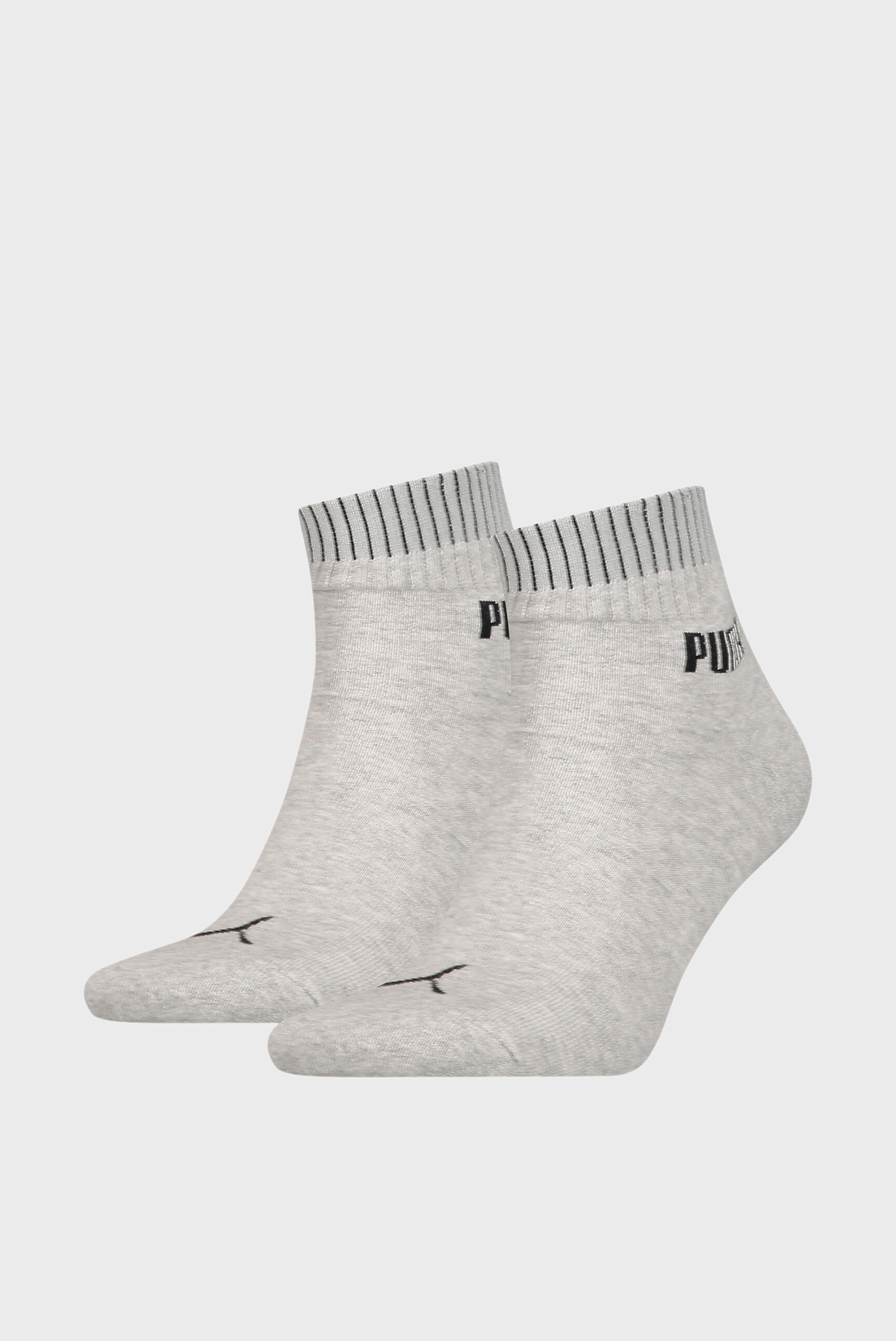 Сірі шкарпетки (2 пари) PUMA UNISEX NEW HERITAGE QUA 1