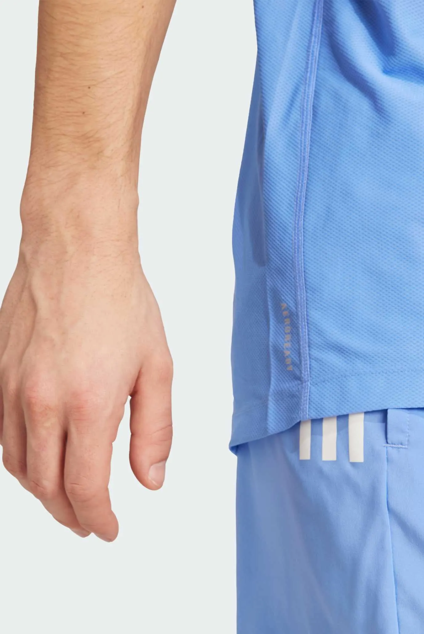 Мужская голубая футболка Own the Run 5