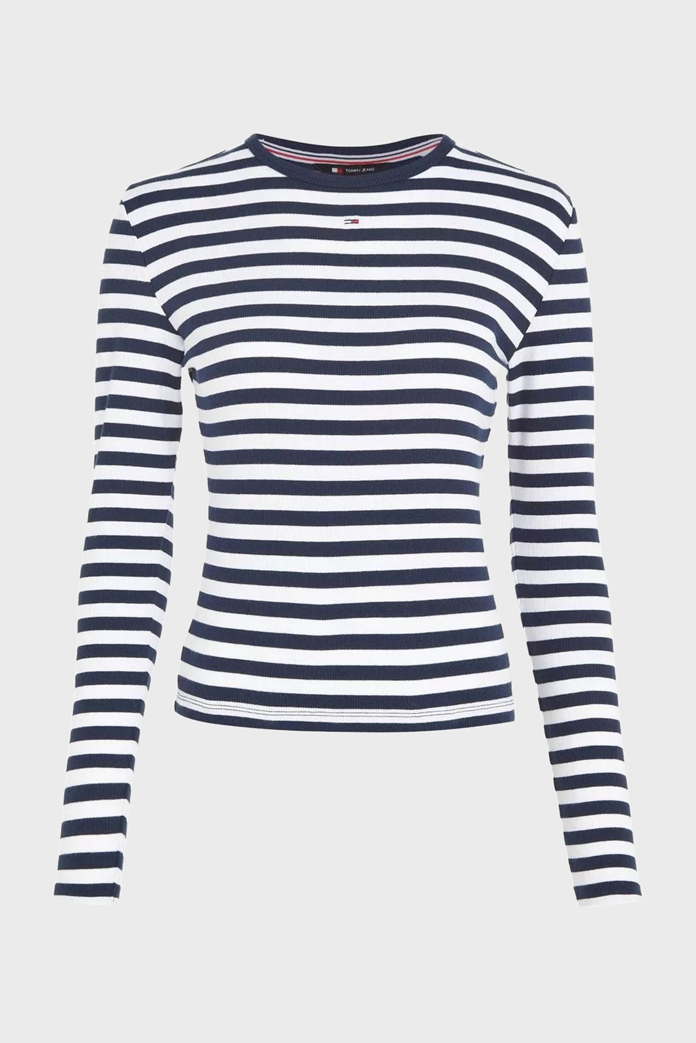 Женский лонгслив в полоску TJW ESSENTIAL RIB STRIPE TOP LS 1