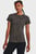 Женская серая футболка UA Tech Novelty SSC