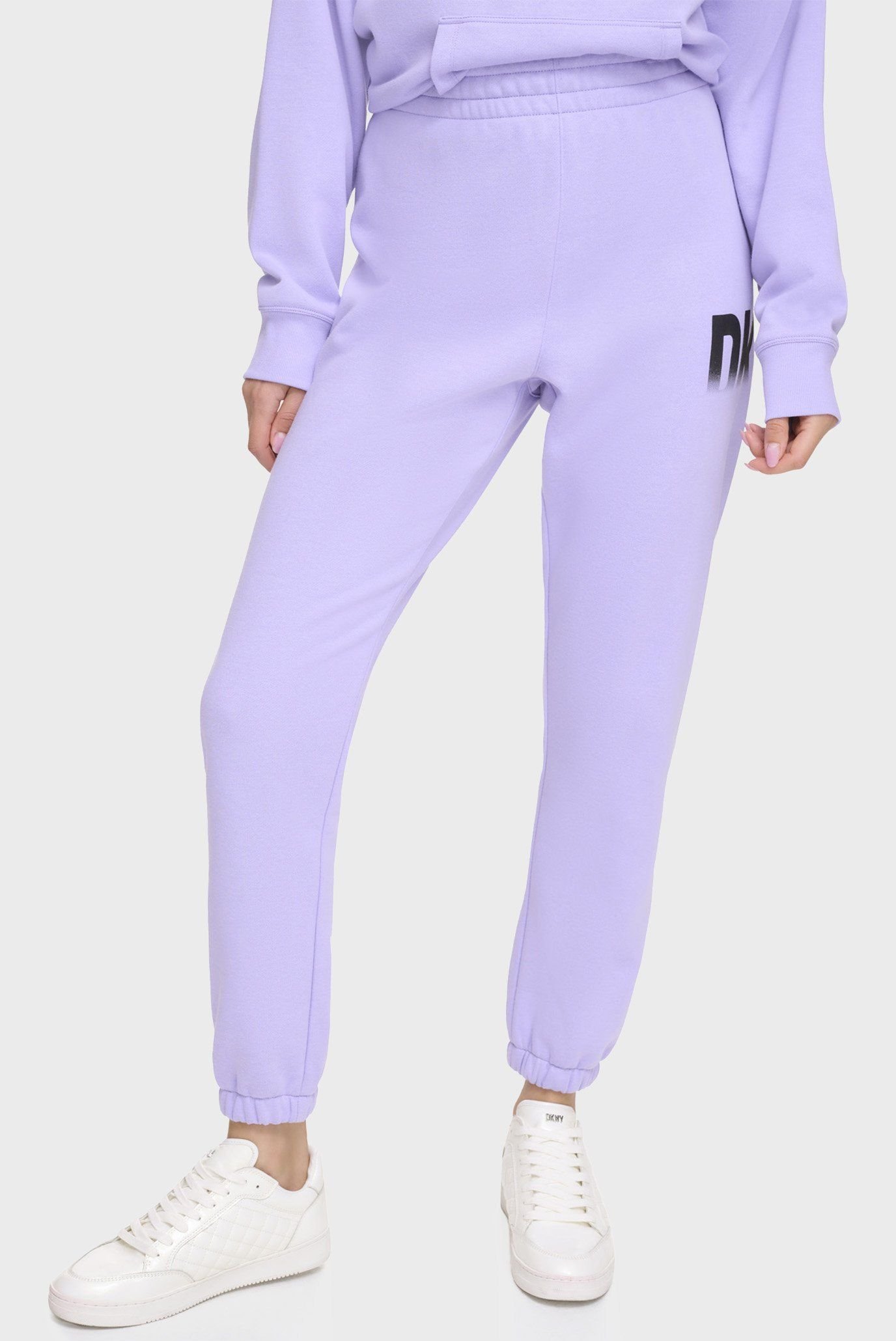 Женские сиреневые спортивные брюки Сиреневый M DKNY DP3P3379 Женские сиреневые спортивные брюки Сиреневый M DKNY DP3P3379