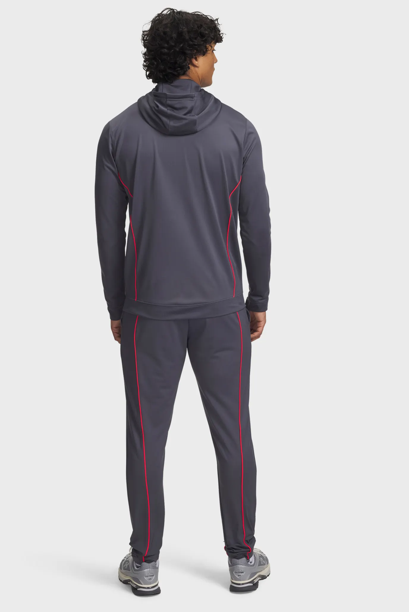 Чоловічий темно-сірий спортивний костюм (худі, штани) UA EMEA Tracksuit Novelty 3