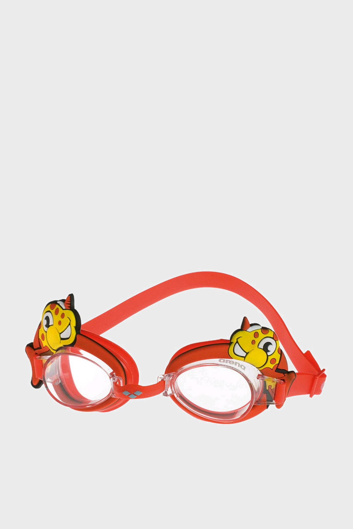 Детские красные очки для плавания BUBBLE ARENA WORLD 1