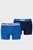 Мужские синие боксеры (2 шт) Placed Log  Boxer Shorts 2 Pack