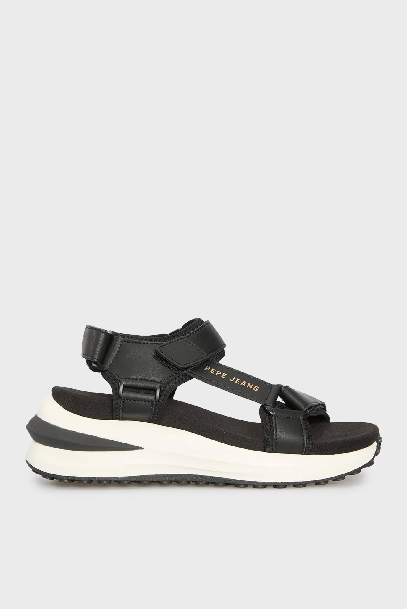 Жіночі чорні шкіряні сандалі WINSLOVE ACTION 1