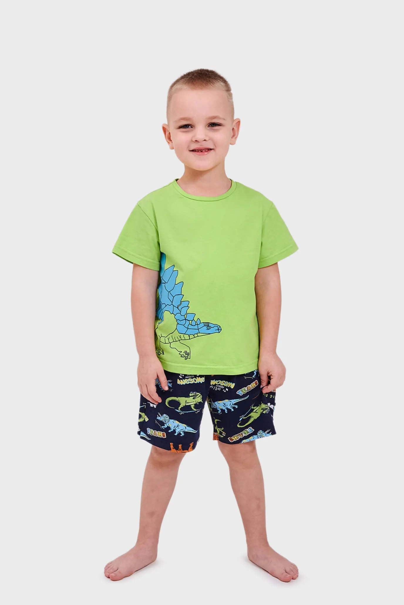 Детская пижама (футболка, шорты) 1