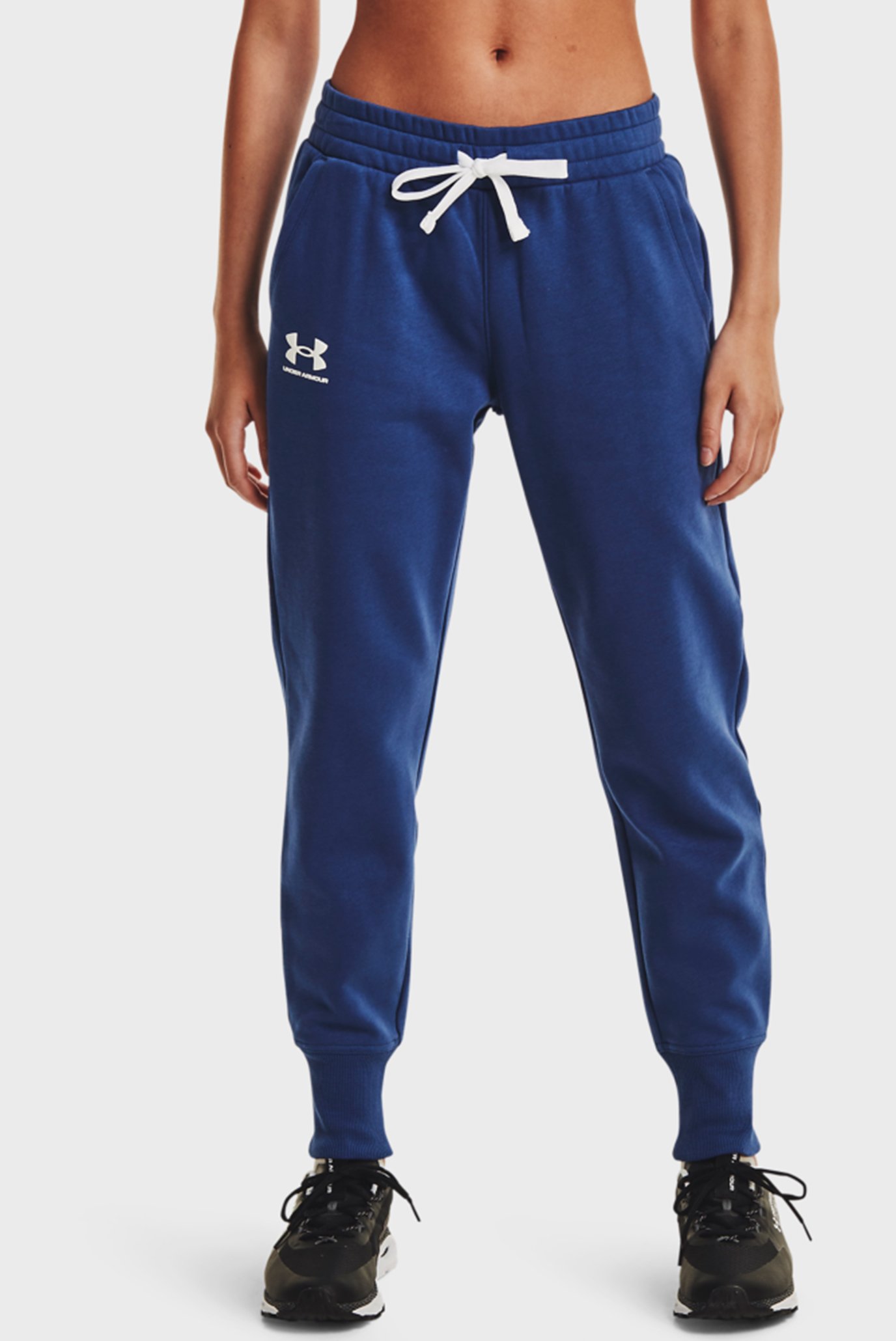 Женские синие спортивные брюки Rival Fleece Joggers 1