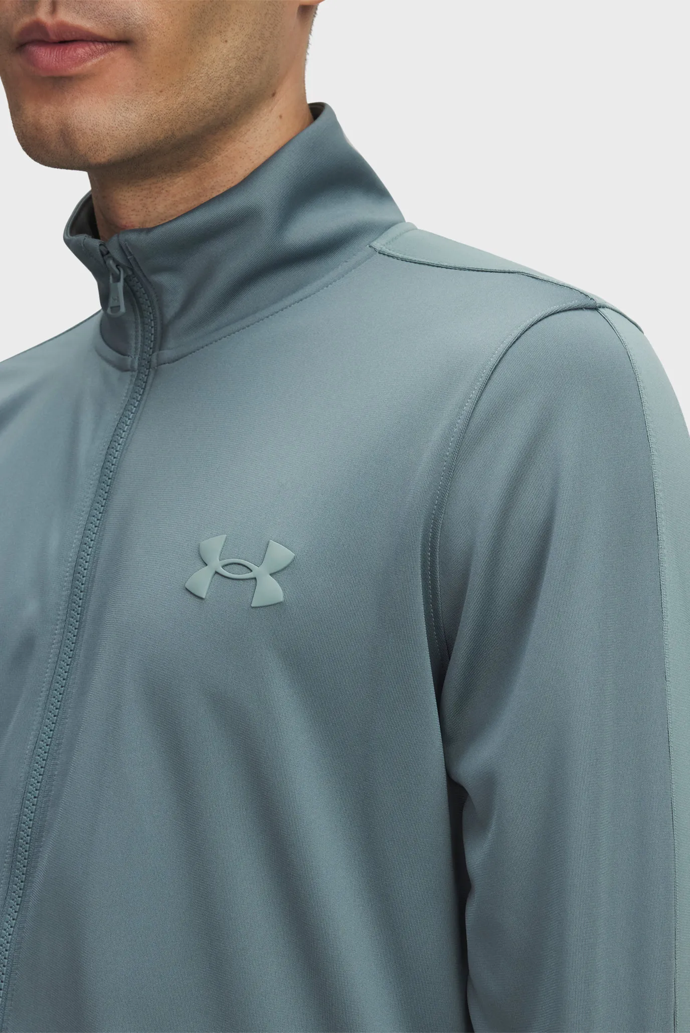 Чоловічий синій спортивний костюм (кофта, штани) UA Rival Knit Track Suit 2