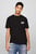 Мужская черная футболка TJM REG FLOWER POWER TEE