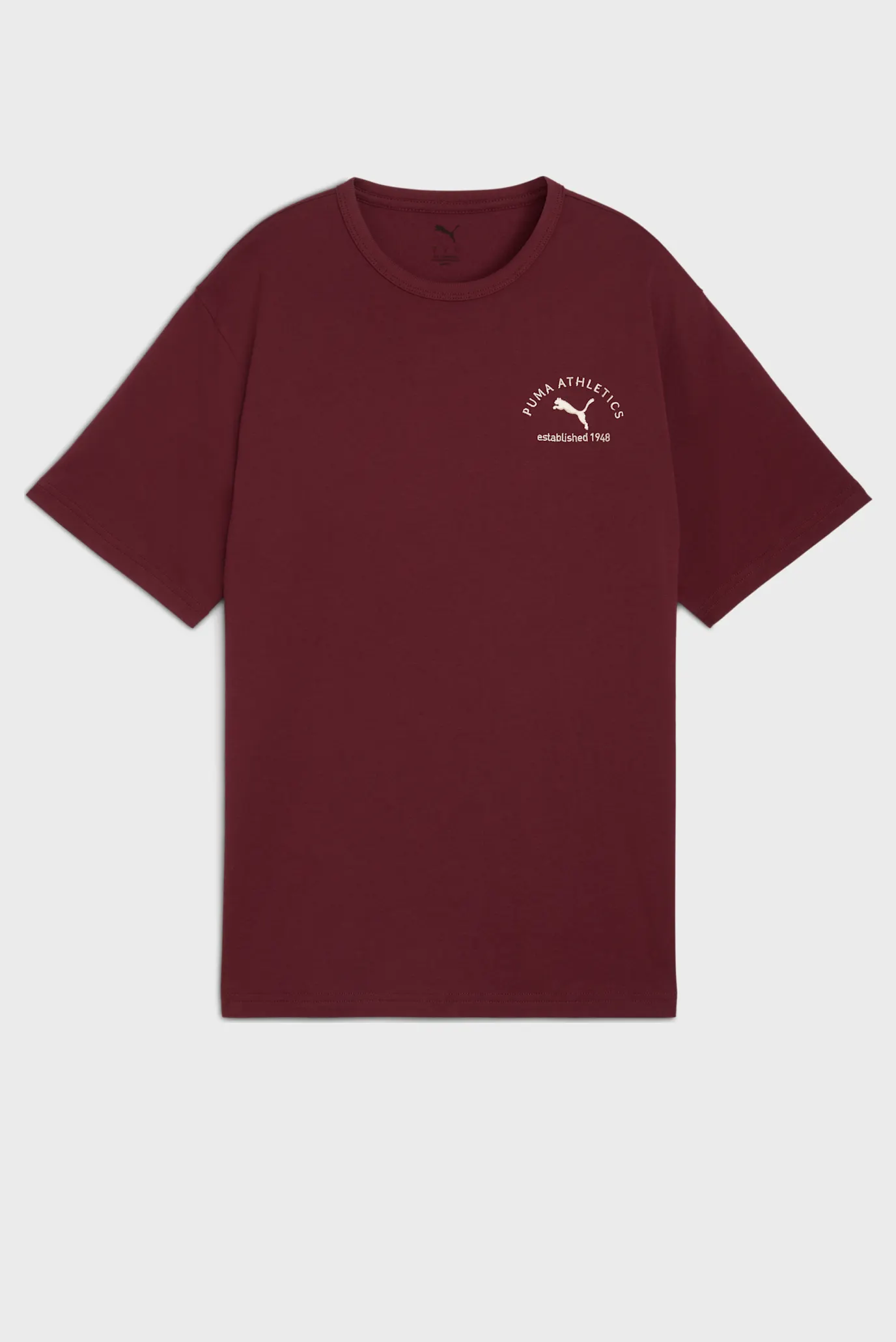 Жіноча бордова футболка PUMA Class Relaxed Tee Women 1