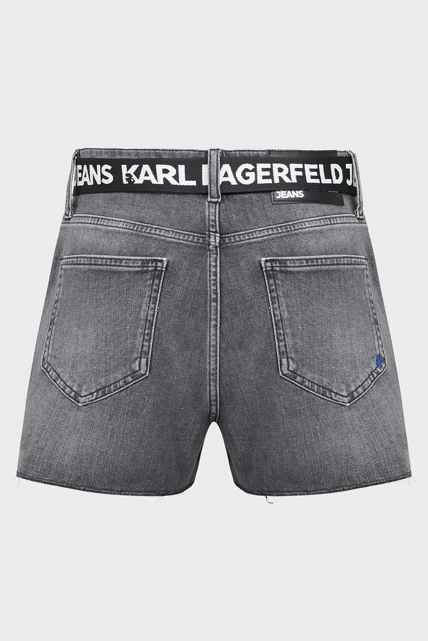 Жіночі сірі джинсові шорти 2