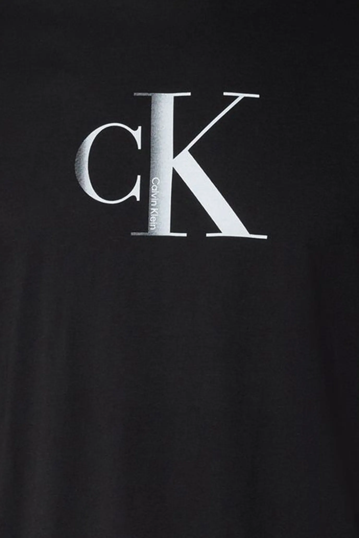 Мужская черная футболка SS CENTER MONOGRAM 2