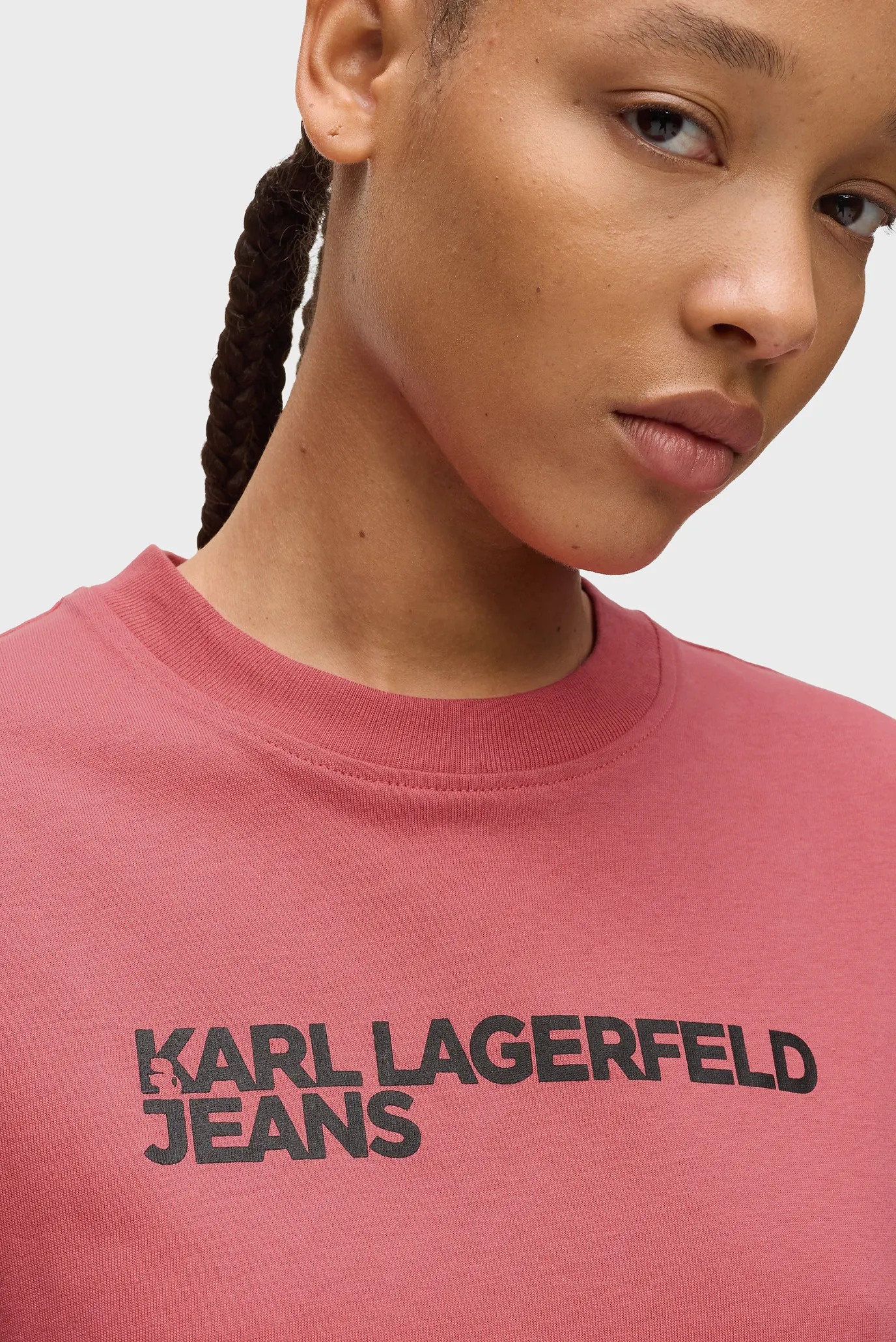 Жіноча рожева футболка essential tee 4