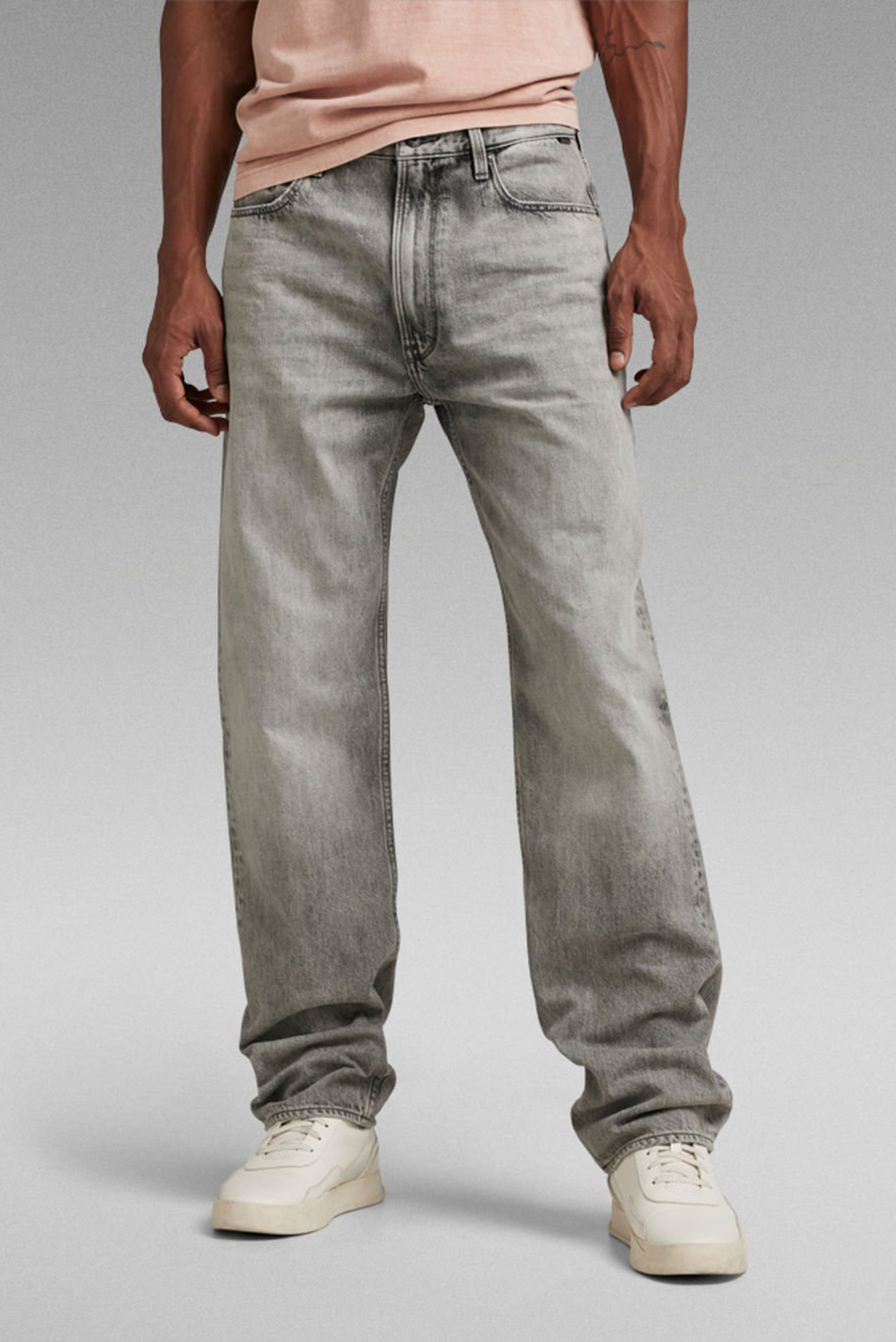 Мужские серые джинсы Type 49 Relaxed Straight 1